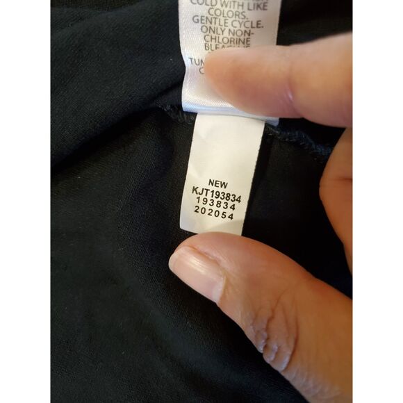 J.Jill Wearever Collection Womens 4XL Black Open Front Cardigan EUC Stretch - Picture 6 of 8